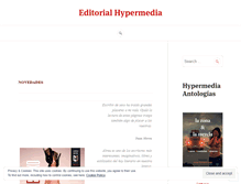 Tablet Screenshot of editorialhypermedia.com